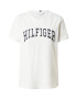 TOMMY HILFIGER Tricou 'VARISTY' crem / negru - Pled.ro