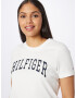 TOMMY HILFIGER Tricou 'VARISTY' crem / negru - Pled.ro