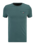 TOMMY HILFIGER Tricou verde / alb - Pled.ro