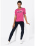 TOMMY HILFIGER Tricou verde jad / fucsia / negru / alb - Pled.ro