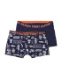 Tommy Hilfiger Underwear Chiloţi bleumarin / portocaliu / alb - Pled.ro