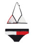 Tommy Hilfiger Underwear Costum de baie două piese albastru noapte / roșu / alb - Pled.ro