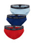 Tommy Hilfiger Underwear Slip bleumarin / albastru deschis / roșu ruginiu / negru - Pled.ro