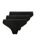 TOMMY HILFIGER Slip negru / alb - Pled.ro