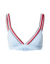 Tommy Hilfiger Underwear Sutien costum de baie bleumarin / albastru deschis / roșu / alb - Pled.ro