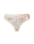 Tommy Hilfiger Underwear Tanga bej / negru / alb - Pled.ro