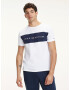 Tommy Hilfiger Underwear Tricou negru / alb - Pled.ro