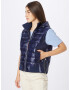 TOMMY HILFIGER Vestă bleumarin / albastru ultramarin / sângeriu / alb - Pled.ro