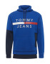 Tommy Jeans Bluză de molton albastru / bleumarin / roșu / alb - Pled.ro