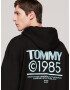 Tommy Jeans Bluză de molton albastru pastel / negru - Pled.ro