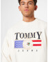 Tommy Jeans Bluză de molton albastru / roșu / negru / alb - Pled.ro