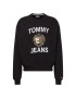 Tommy Jeans Bluză de molton bej / verde deschis / negru / alb - Pled.ro