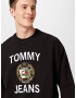 Tommy Jeans Bluză de molton bej / verde deschis / negru / alb - Pled.ro