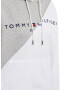 Tommy Jeans Bluză de molton bleumarin / gri amestecat / roșu / alb - Pled.ro