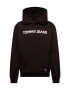 Tommy Jeans Bluză de molton 'CLASSICS' negru / alb - Pled.ro