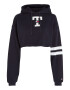 Tommy Jeans Bluză de molton 'Letterman' albastru noapte / roșu / alb - Pled.ro