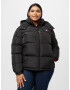 Tommy Jeans Curve Geacă de iarnă 'Alaska' bleumarin / roșu / negru / alb - Pled.ro