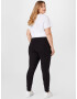 Tommy Jeans Curve Leggings negru / alb - Pled.ro