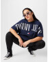 Tommy Jeans Curve Tricou bleumarin / roșu / alb - Pled.ro