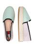 Tommy Jeans Espadrile verde mentă / mov liliachiu / negru - Pled.ro