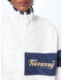 Tommy Jeans Geacă de primăvară-toamnă bleumarin / auriu / roșu / alb - Pled.ro