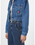 Tommy Jeans Geacă de primăvară-toamnă 'Claire' bleumarin / albastru denim / roșu / alb - Pled.ro