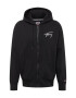 Tommy Jeans Hanorac negru / alb - Pled.ro