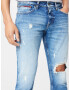 Tommy Jeans Jeans 'ANTON' albastru denim / alb - Pled.ro