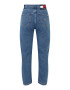 Tommy Jeans Jeans 'JULIE' albastru denim / roșu intens / alb - Pled.ro