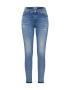 Tommy Jeans Jeans 'Nora 7/8 Selgst' albastru denim - Pled.ro