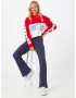 Tommy Jeans Leggings bleumarin / roșu / alb - Pled.ro