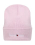 Tommy Jeans Căciulă 'BEANIE' bleumarin / roz pal / alb - Pled.ro