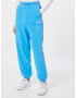 Tommy Jeans Pantaloni albastru aqua / alb - Pled.ro