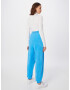 Tommy Jeans Pantaloni albastru aqua / alb - Pled.ro