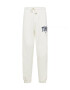 Tommy Jeans Pantaloni crem / albastru porumbel / roșu / alb - Pled.ro