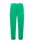 Tommy Jeans Pantaloni verde iarbă / alb - Pled.ro