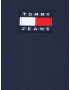 Tommy Jeans Plus Bluză de molton bleumarin / roși aprins / alb - Pled.ro