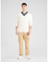 Tommy Jeans Pulover alb natural - Pled.ro