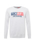 Tommy Jeans Pulover albastru marin / gri deschis / roșu deschis - Pled.ro