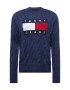 Tommy Jeans Pulover bleumarin / albastru închis / roșu / alb - Pled.ro