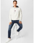 Tommy Jeans Pulover bleumarin / gri deschis / roșu / alb - Pled.ro