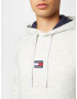 Tommy Jeans Pulover bleumarin / gri deschis / roșu / alb - Pled.ro