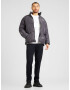 Tommy Jeans Pulover gri deschis / alb - Pled.ro