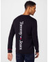 Tommy Jeans Pulover 'Intarsia' roșu / negru / alb - Pled.ro