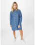 Tommy Jeans Rochie albastru denim / albastru închis / roși aprins / alb - Pled.ro