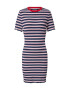 Tommy Jeans Rochie bleumarin / alb - Pled.ro