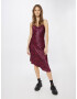 Tommy Jeans Rochie de cocktail fucsia / negru - Pled.ro