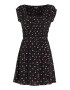 Tommy Jeans Rochie 'Ditsy' negru / alb - Pled.ro