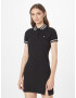 Tommy Jeans Rochie roși aprins / negru / alb - Pled.ro