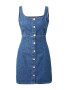 Tommy Jeans Rochie tip bluză albastru denim - Pled.ro